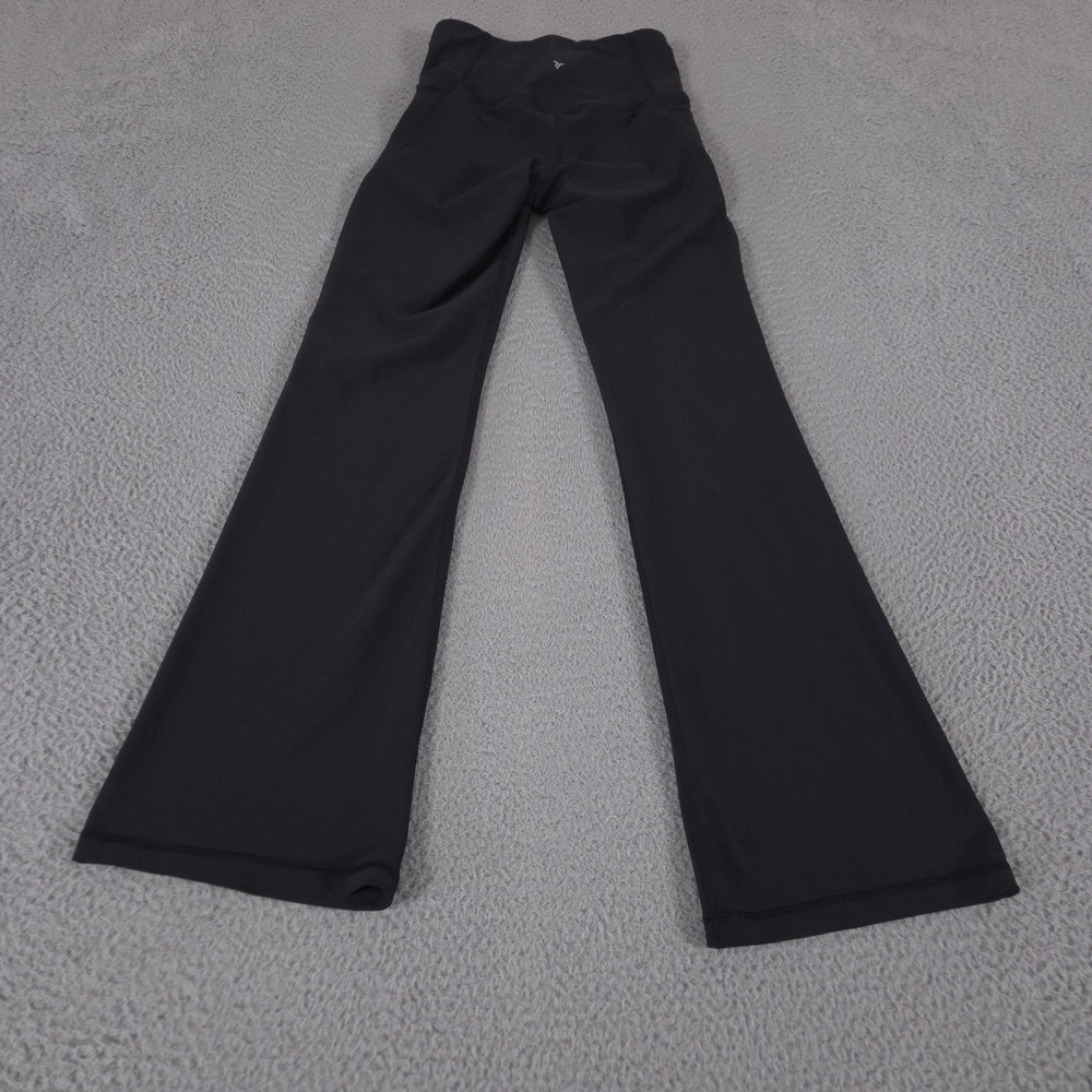 Old Navy Pants Women Medium Black Slim Boot-Cut Powersoft High-Rise Pockets Yoga - Picture 9 of 10
